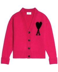 Ami Paris - Wollen Vest - Lyst