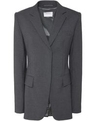 Sportmax - Button-Cuff Single-Breasted Blazer - Lyst