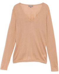 N.Peal Cashmere - Imogen V-Neck Top - Lyst
