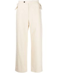 Bode - Floral-embroidery Chino Trousers - Lyst