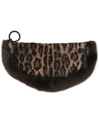 Innerraum - Faux-fur Leopard Shoulder Bag - Lyst