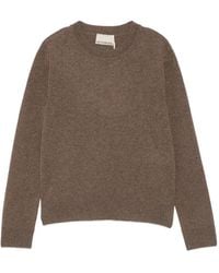Pennyblack - Crew-Neck Ribbed-Trim Sweater - Lyst