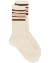 Sandro Socken mit Logo - Natur
