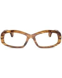 Alain Mikli - Rectangle-Frame Sunglasses - Lyst