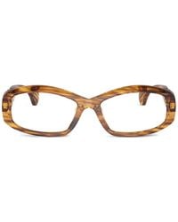 Alain Mikli - Lunettes De Soleil À Monture Rectangulaire - Lyst