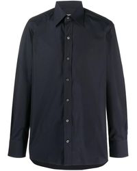 Tom Ford - Long-sleeve Pointed-collar Shirt - Lyst