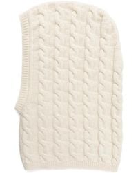 Liviana Conti - Cable-Knit Balaclava - Lyst
