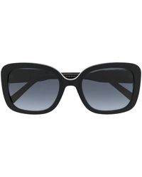 Marc Jacobs - Logo-Plaque Square-Frame Sunglasses - Lyst
