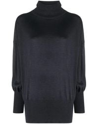 Brunello Cucinelli - Blue Cashmere Turtleneck - Lyst