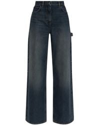 Courreges - Retro Denim Baggy Pants - Lyst