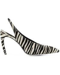 The Attico - Viper Animal-Print Pumps - Lyst