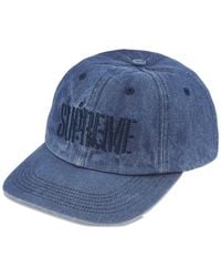 Supreme - Cappello Da Baseball Splatter A 6 Sezioni - Lyst