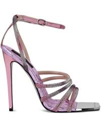 Philipp Plein - Sandales À Détails De Clous 120 Mm - Lyst