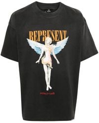 Represent - T-shirt con stampa - Lyst