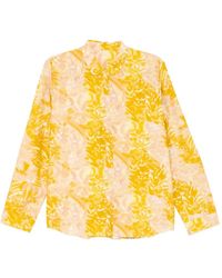 JNBY - Misty-Print Long-Sleeve Shirt - Lyst