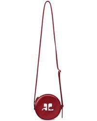 Courreges - Reedition Leather Circle Bag - Lyst