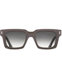 Cutler and Gross - Sonnenbrille mit eckigem Gestell - Lyst