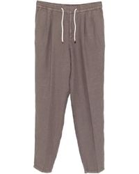 Brunello Cucinelli - Leisure Fit Pants With Drawstring - Lyst