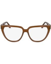 Victoria Beckham - Lunettes De Vue À Monture Rectangulaire - Lyst