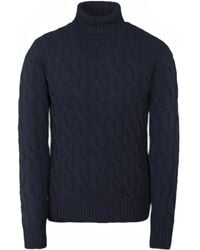 Moorer - Gordon-Ws3 Cable-Knit Turtleneck Sweater - Lyst