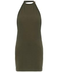 Balenciaga - Halterneck Open-Back Thank Top - Lyst