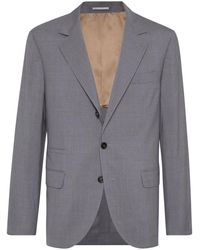 Brunello Cucinelli - Notched-Lapels Single-Breasted Suit - Lyst
