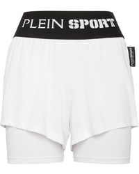 Philipp Plein - Shorts con banda logo - Lyst