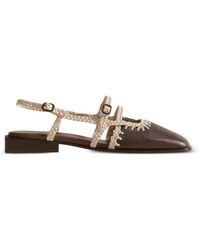 Hereu - Adrata Braided Leather Sandals - Lyst