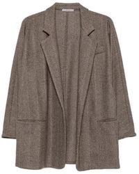 Dusan - Herringbone-Pattern Notch-Lapel Jacket - Lyst