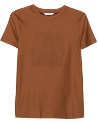 Max Mara - Panfilo Logo-Print Short-Sleeve T-Shirt - Lyst