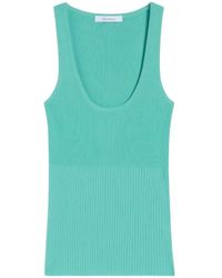 Max Mara - Mxmghiro Ribbed Tank Top - Lyst