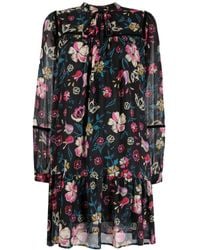Liu Jo - Floral-print Mini Dress - Lyst