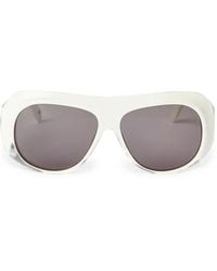 Palm Angels - Oversized Pilot-Frame Sunglasses - Lyst