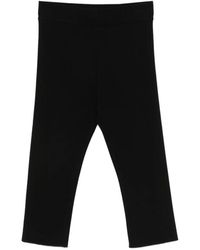 Magda Butrym - Ribbed Capri-Length Trousers - Lyst