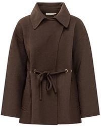 Ba&sh - Kam Drawstring-Waist Coat - Lyst