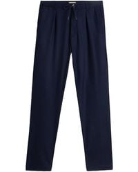 Woolrich - Pleated Drawstring Trousers - Lyst