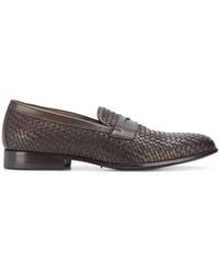SCAROSSO - Gewebte 'Andrea' Loafer - Lyst