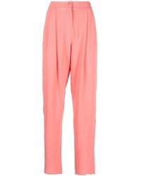 Emporio Armani - High-waisted Trousers - Lyst