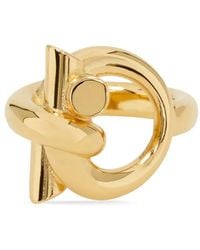 Ferragamo - Gancini Ring - Lyst