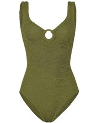 Hunza G - Maillot De Bain Celine À Détail D'Anneau - Lyst