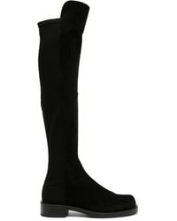 Stuart Weitzman - 5050 Bold 40Mm Suede Boots - Lyst