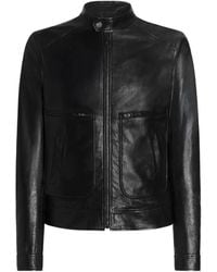 Dolce & Gabbana - Nappa Leather Jacket - Lyst