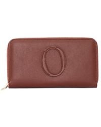 Orciani - Logo-Patch Zip-Around Wallet - Lyst
