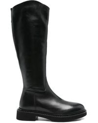 Evaluna - 35Mm Leather Zip-Fastening Boots - Lyst