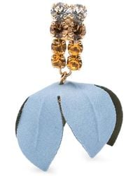 Marni - Orecchino Pendente A Fiore - Lyst