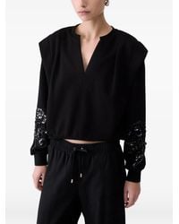 Liu Jo - Sweat À Broderies Ornementales - Lyst