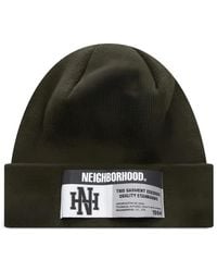 Neighborhood - Label Detail Beanie - Lyst