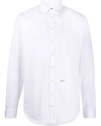 DSquared² - Logo Plaque Shirt - Lyst
