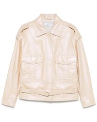 IRO - Leather Biker Jacket - Lyst