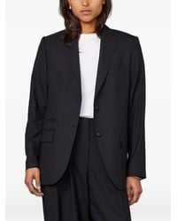 Officine Generale - Charlene Single-Breasted Wool Jacket - Lyst